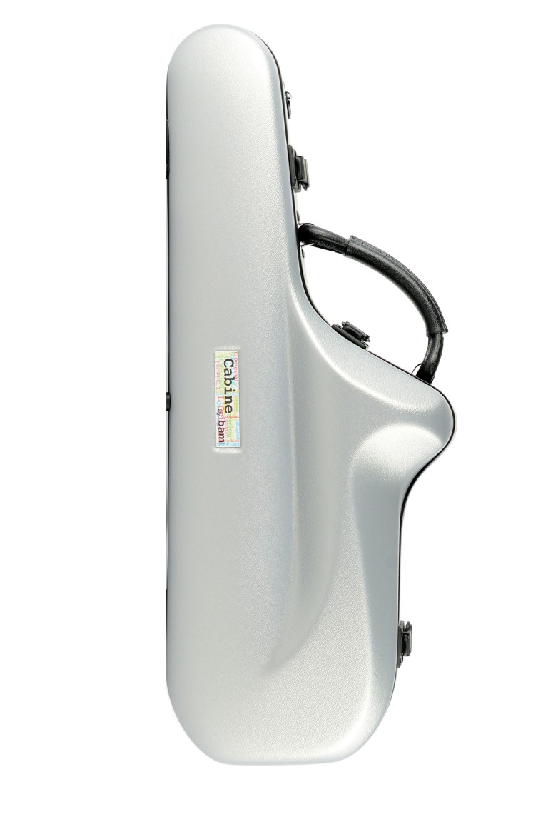 BAM Cabine 4011S design vormkoffer voor Altsax Silver