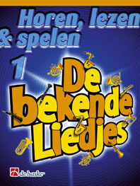 Horen, Lezen & Spelen 'Bekende liedjes 1' voor altsaxofoon