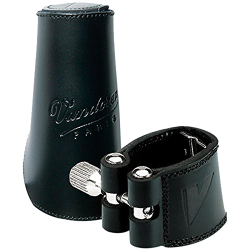 Vandoren V16 Leather LC290L Ligature + Lederen Cap  Baritonsax
