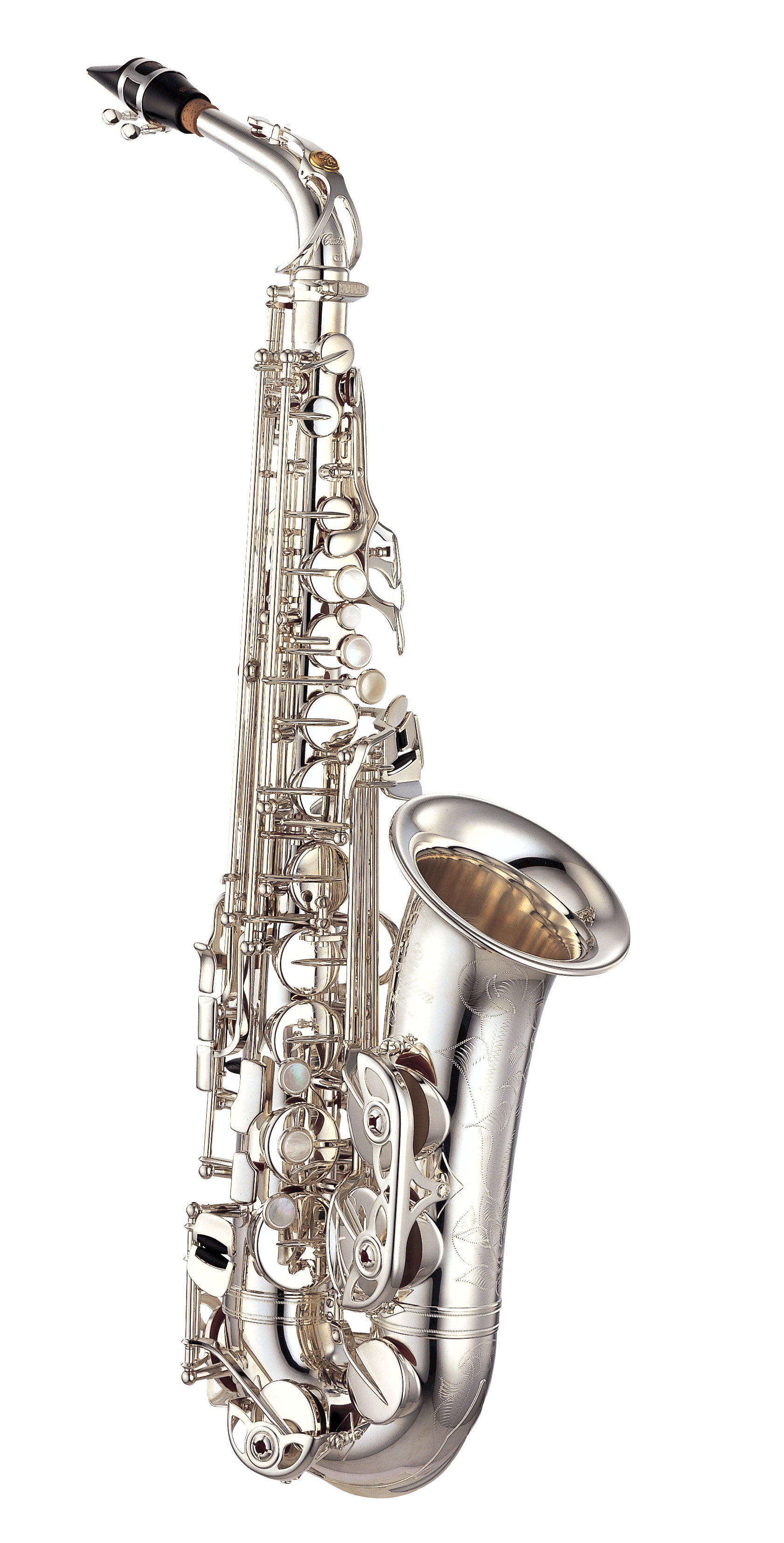 Yamaha YAS 875 EXS Custom verzilverde Altsax