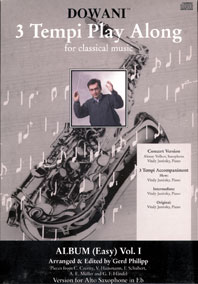 Dowani 3 tempi Play Along Volume I Eb
