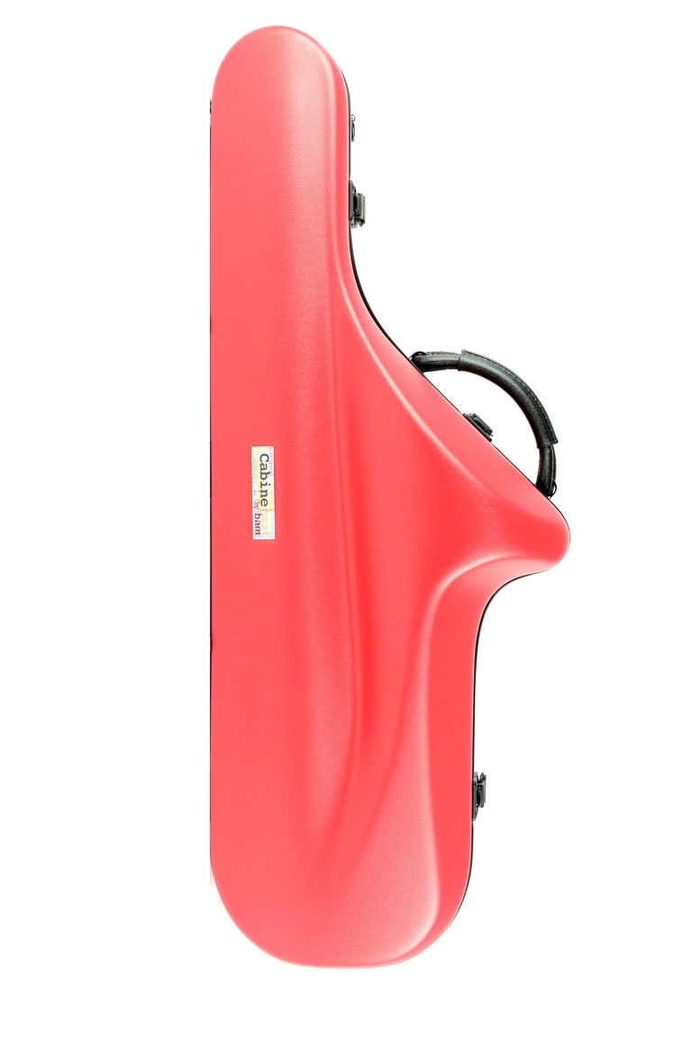 BAM Cabine design formcase for tenorsax, Red