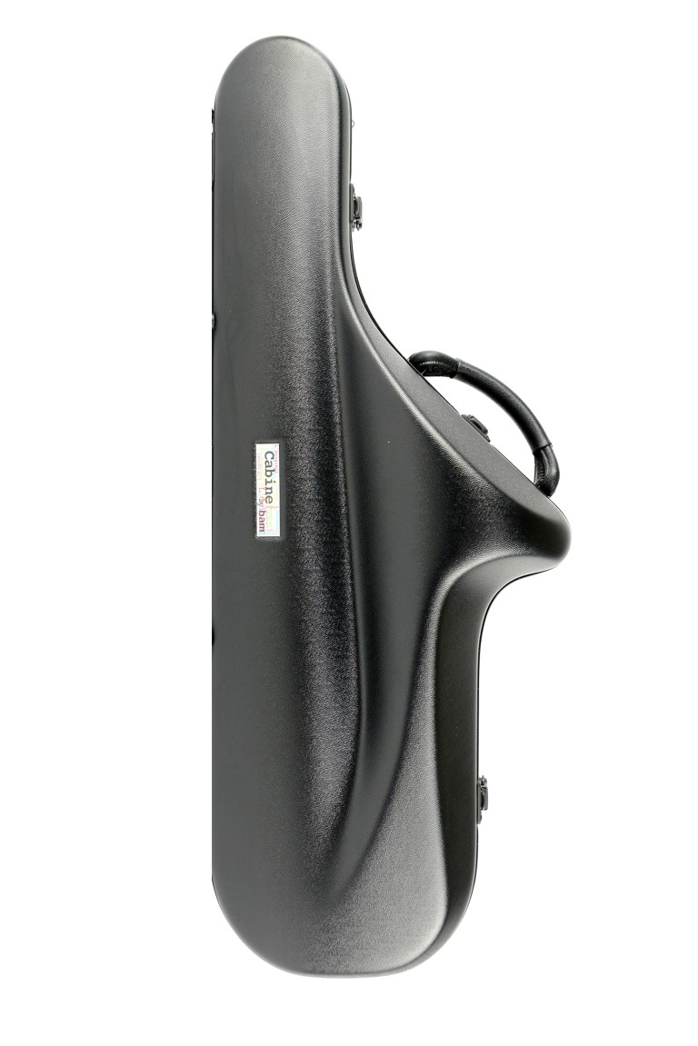 BAM Cabine design vormkoffer voor tenorsax, Black
