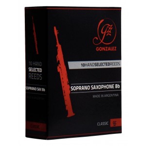 Gonzalez Classic rieten voor Sopraan (10 st) sterkte 3