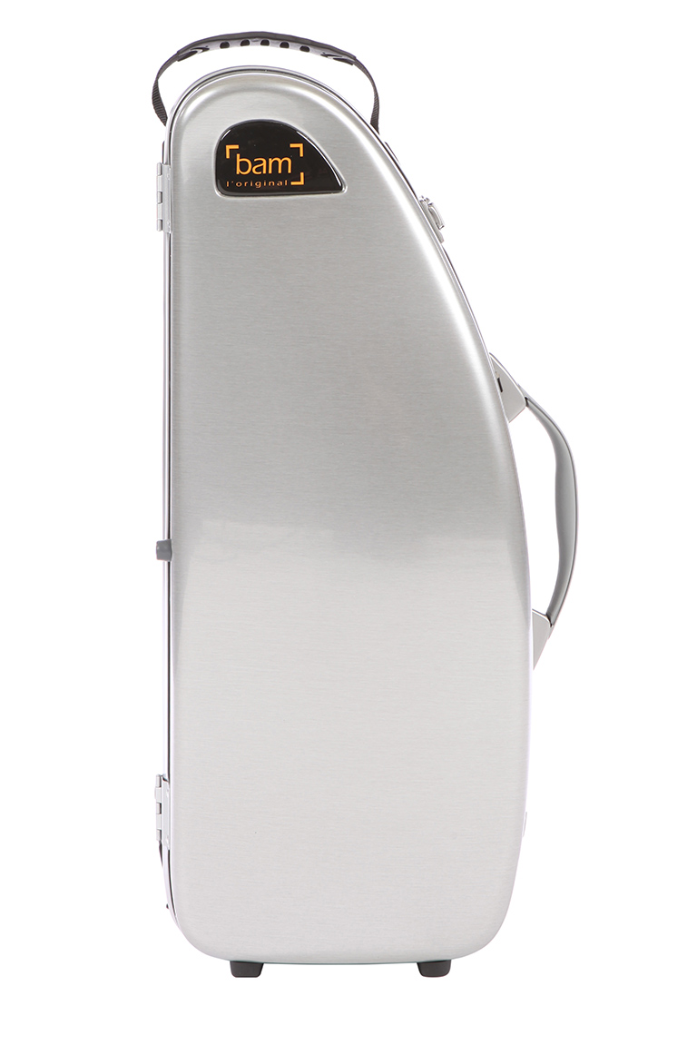 BAM La Defense Hightech DEF 4101XL koffer voor Altsax Brushed Aluminium