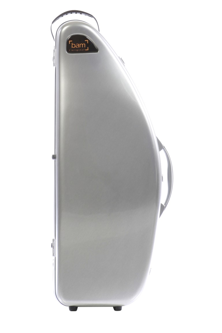 BAM La Defence HT DEF 4102XL vormkoffer voor Tenorsax Brushed Aluminium