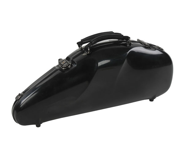 J.W. Eastman CE292B slimline fiberglas case voor altsax  zwart