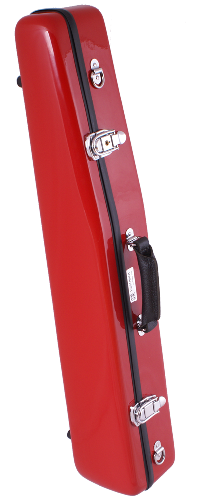 J.W. Eastman slimline sopraan koffer rood voor sopraansax