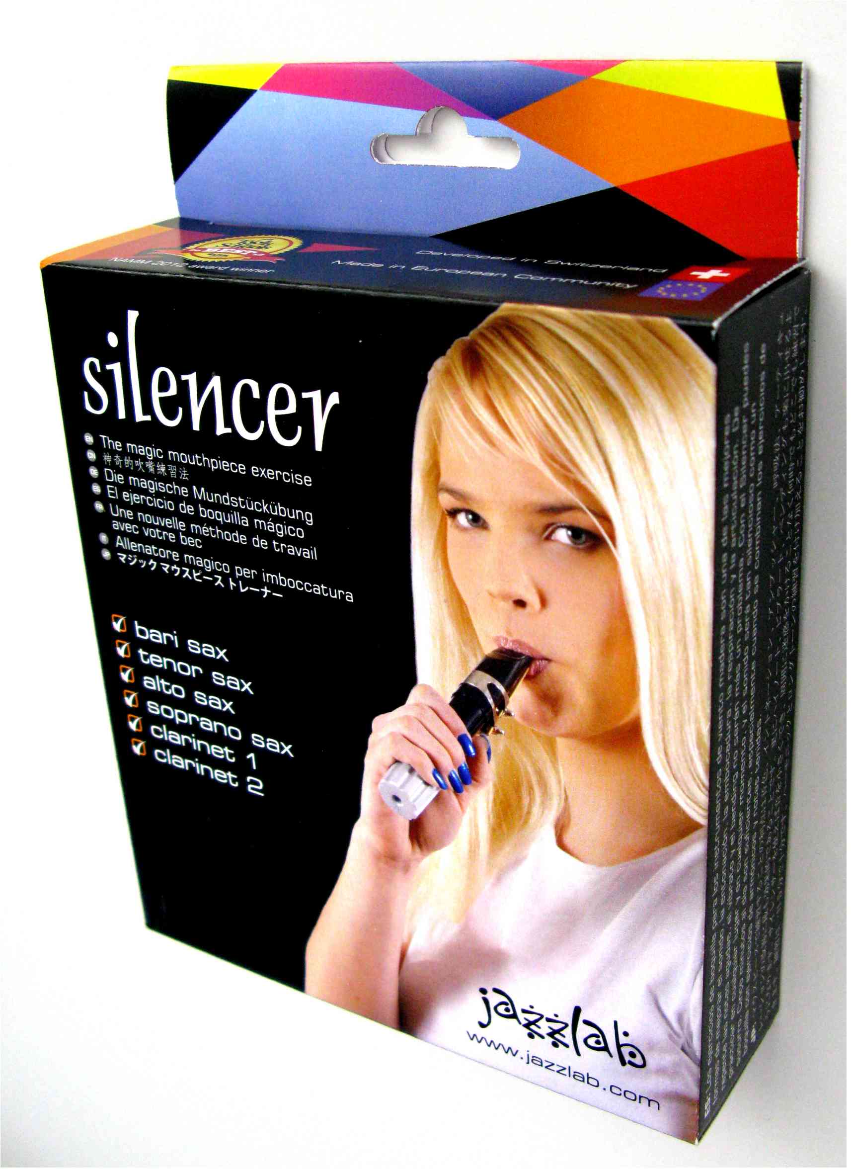 Silencer Mondstuk Demper voor saxofoon en klarinet