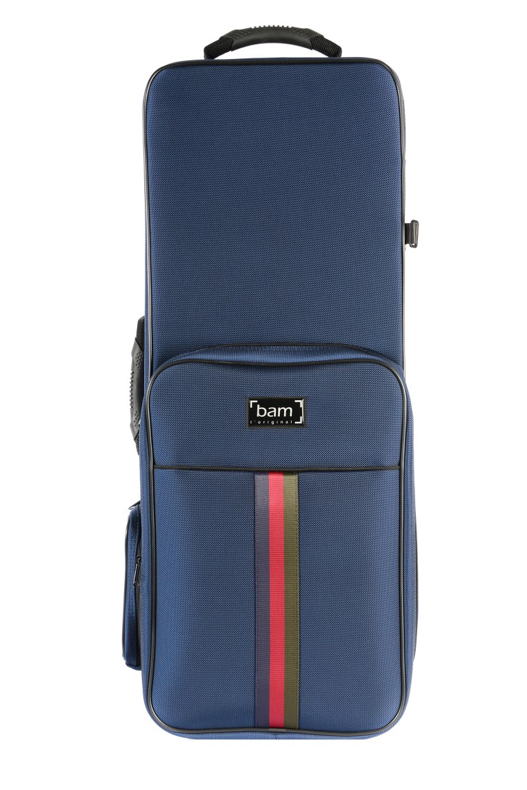 BAM Saint Germain Trekking koffer SG3022SB voor tenorsaxofoon blauw