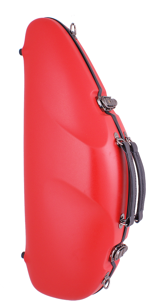 J.W. Eastman CE292 slimline fiberglas voor altsax rood mat