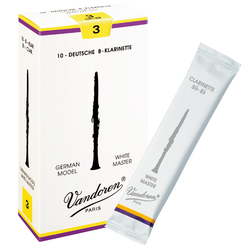 Vandoren White Master riet voor Klarinet / per stuk