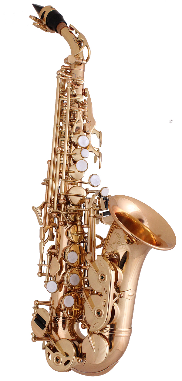 Mysax Classic Series Soprano Saxophone Gold Lacquer