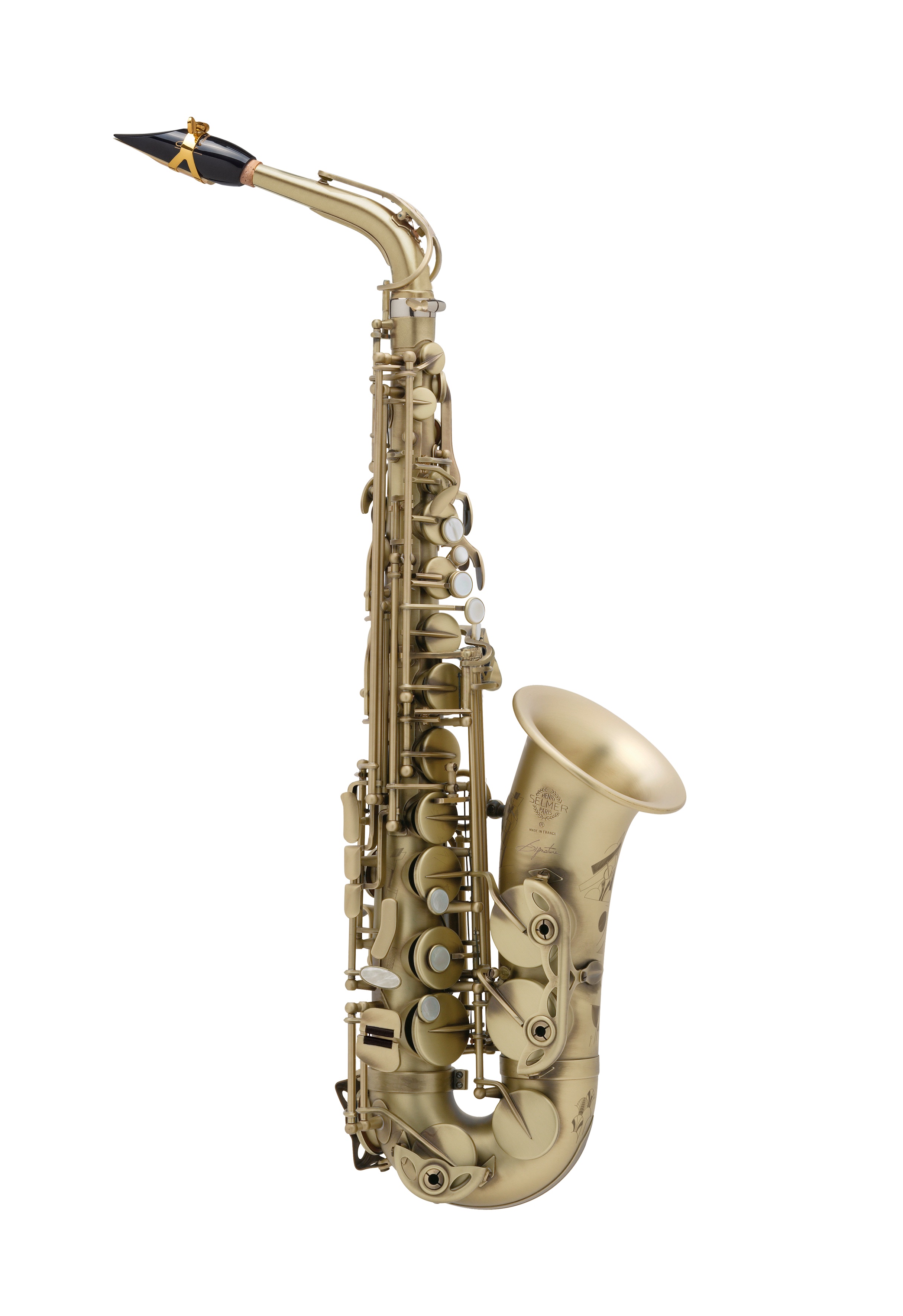 Selmer Signature Altsaxofoon Antiek gelakt (SE-ASIP)
