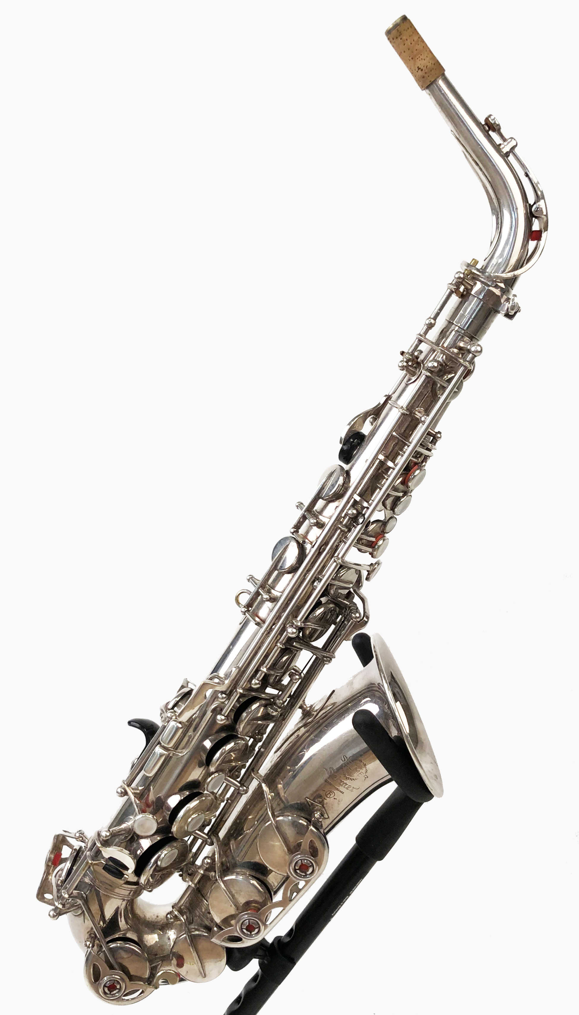 Selmer Mark VI verzilverde altsaxofoon
