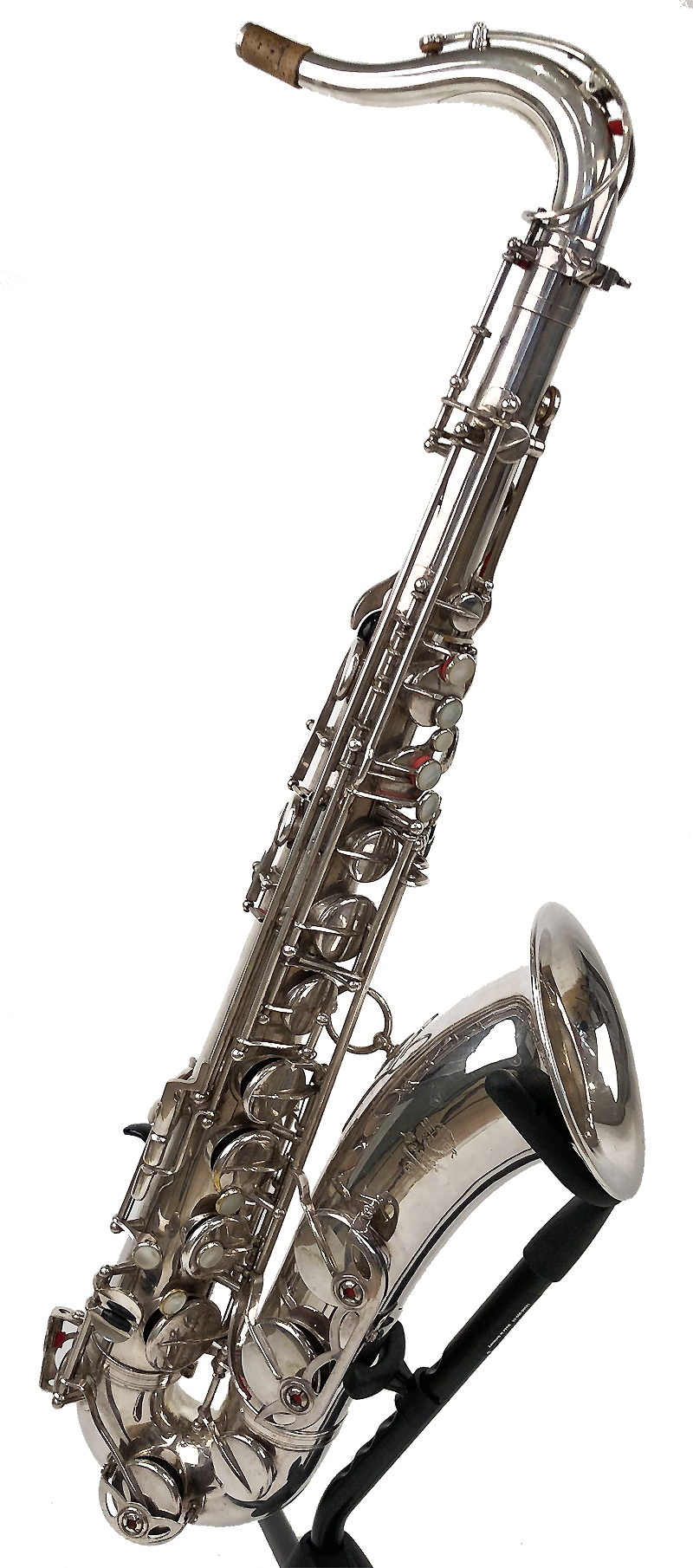 Selmer Mark 6 verzilverde tenorsaxofoon